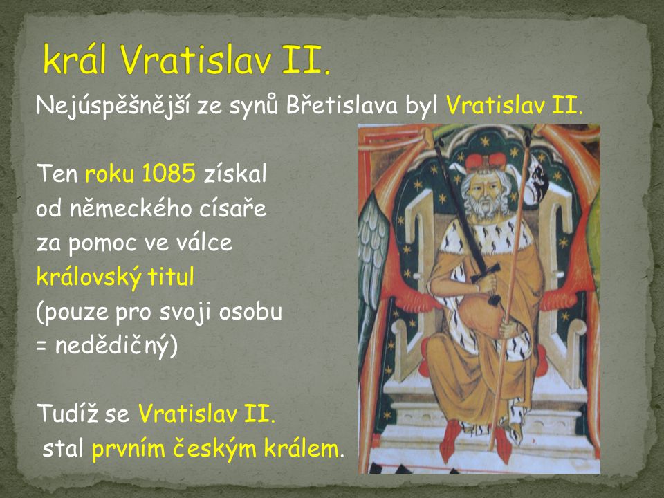 král Vratislav II.