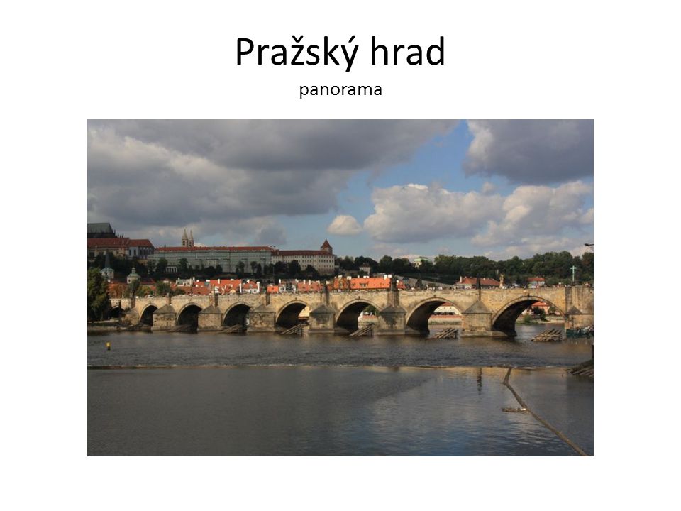 Pražský hrad panorama