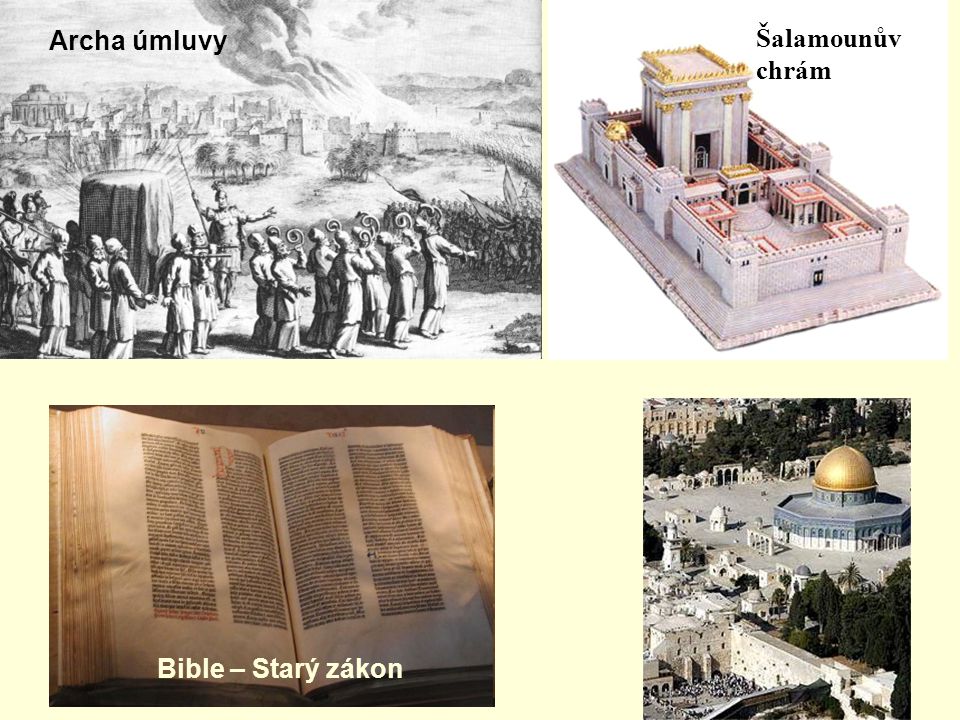 Archa úmluvy Šalamounův chrám Bible – Starý zákon