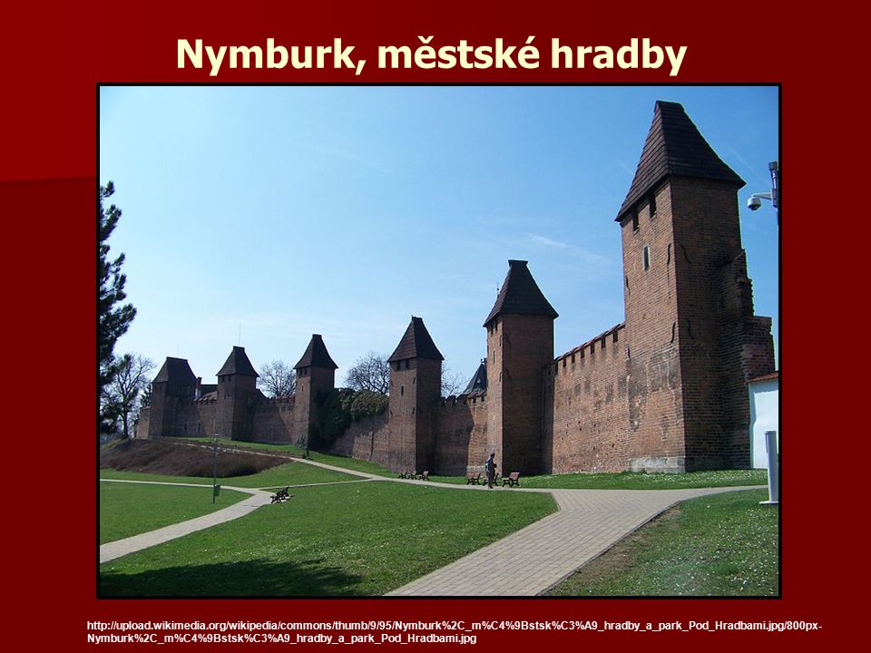 Nymburk, městské hradby