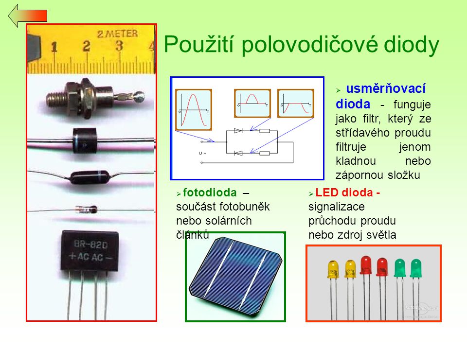 Použití polovodičové diody