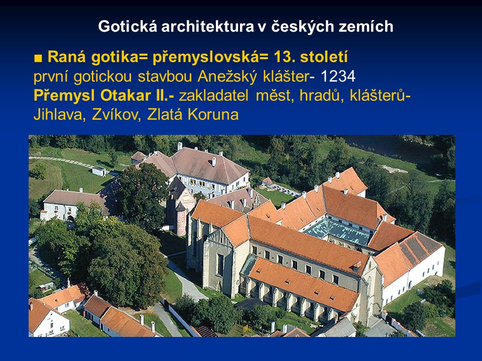 Gotická architektura v českých zemích