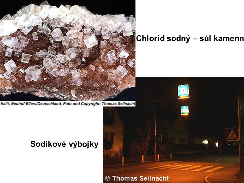Chlorid sodný – sůl kamenná