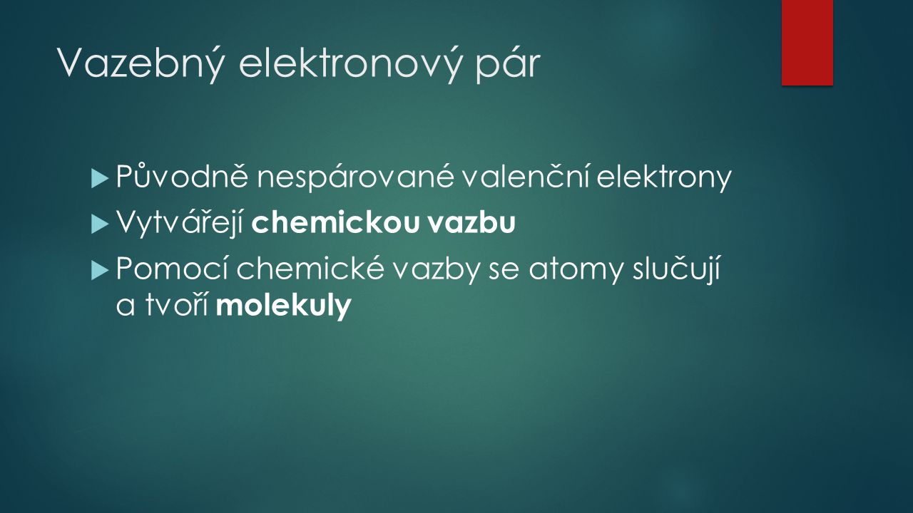 Vazebný elektronový pár