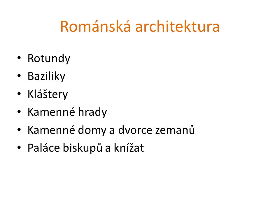Románská architektura