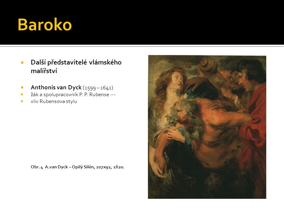 Baroko Další představitelé vlámského malířství