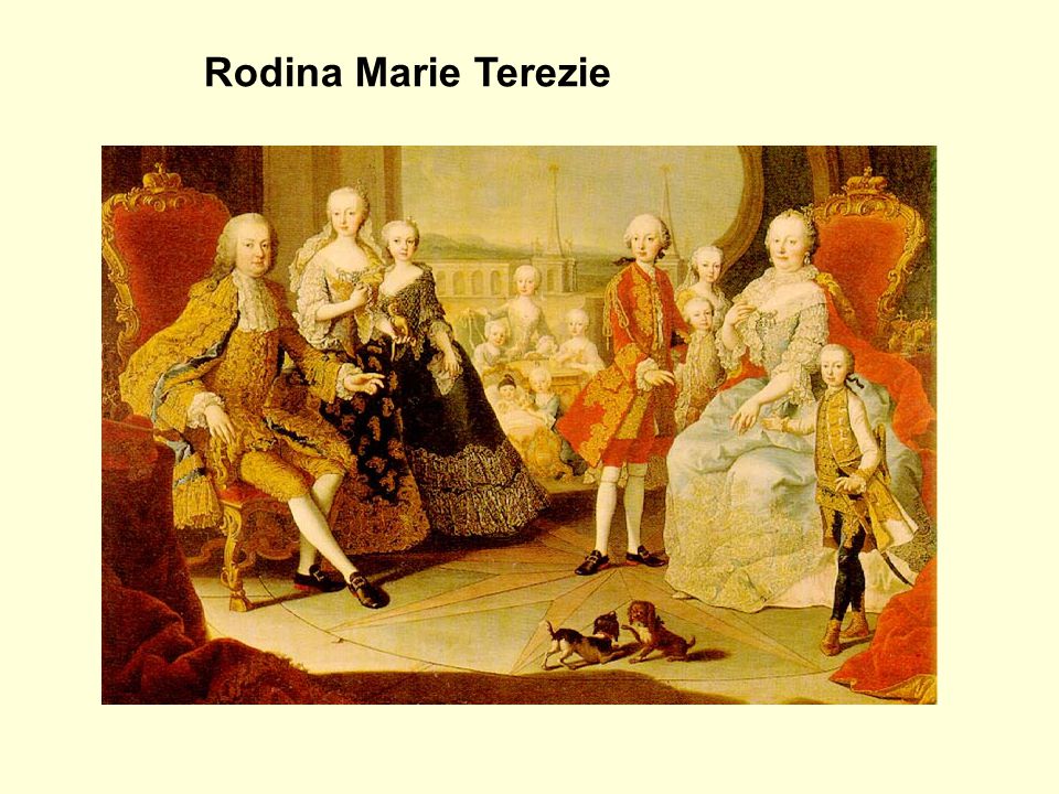 Rodina Marie Terezie Marie Antoinetta Josef II.