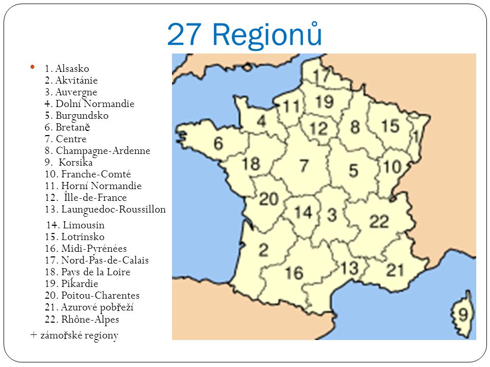 27 Regionů