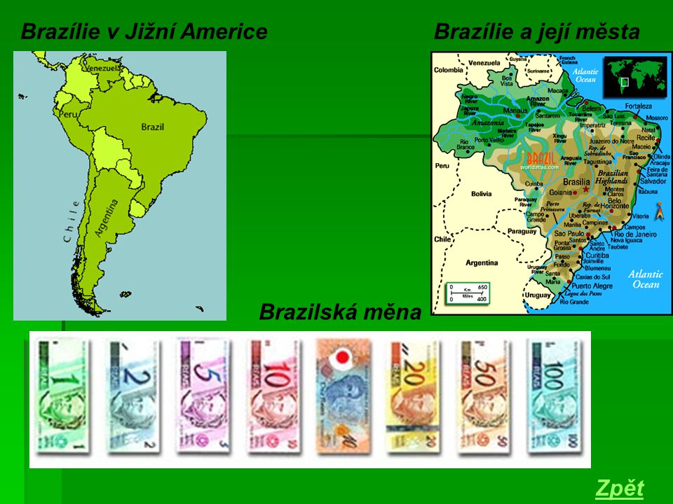Brazílie v Jižní Americe