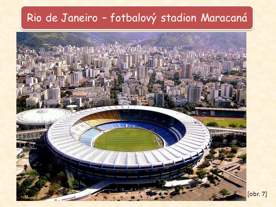 Rio de Janeiro – fotbalový stadion Maracaná