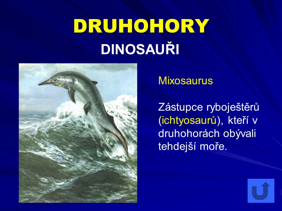 DRUHOHORY DINOSAUŘI Mixosaurus