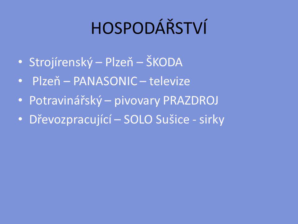 HOSPODÁŘSTVÍ Strojírenský – Plzeň – ŠKODA Plzeň – PANASONIC – televize