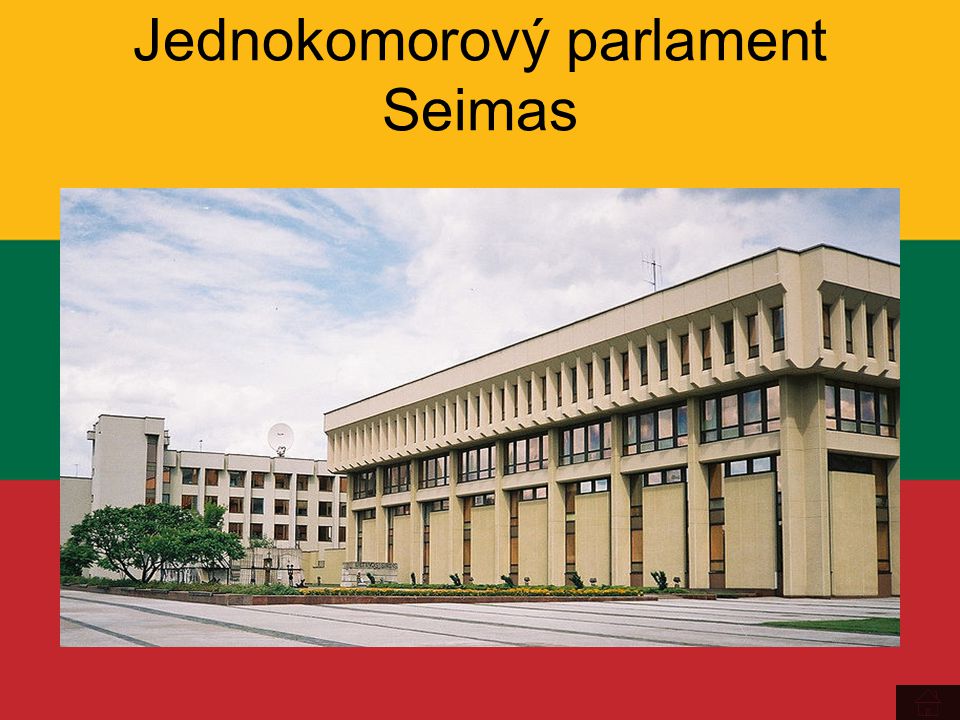 Jednokomorový parlament Seimas