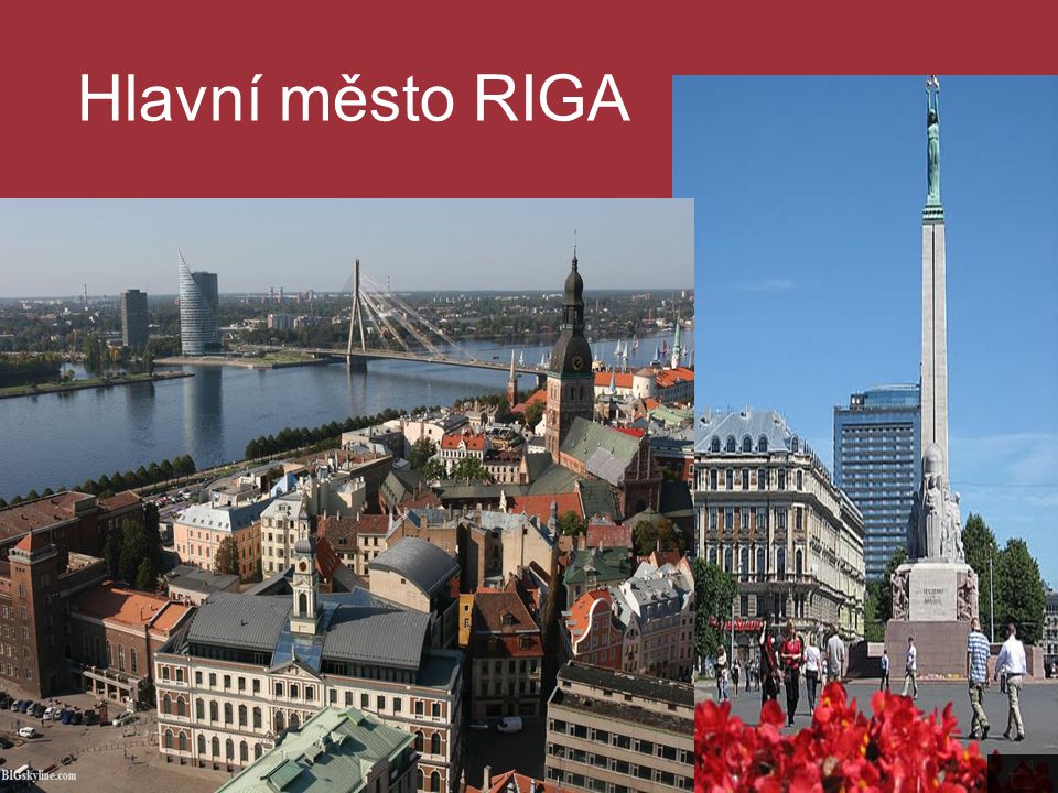 Hlavní město RIGA