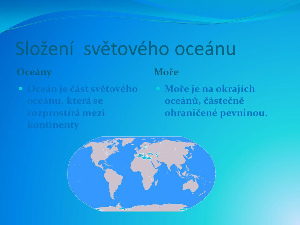 Složení světového oceánu