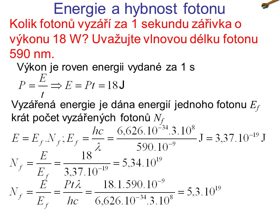 Energie a hybnost fotonu