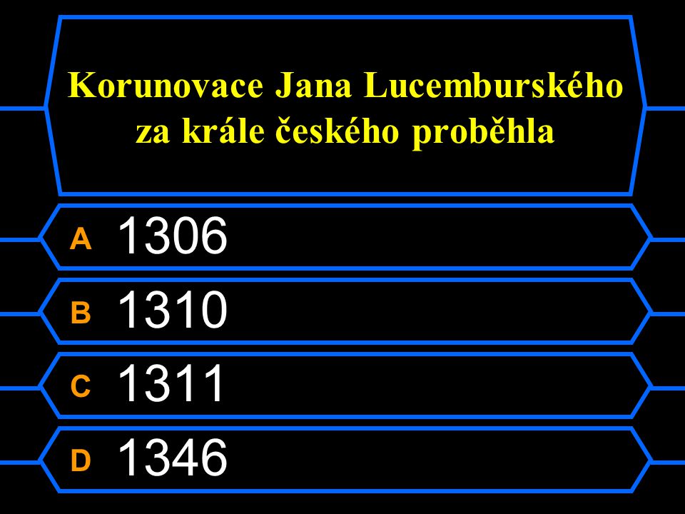 Korunovace Jana Lucemburského za krále českého proběhla