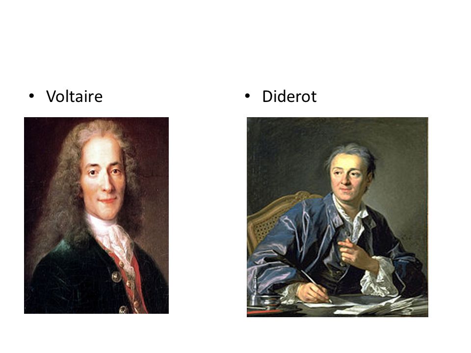 Voltaire Diderot