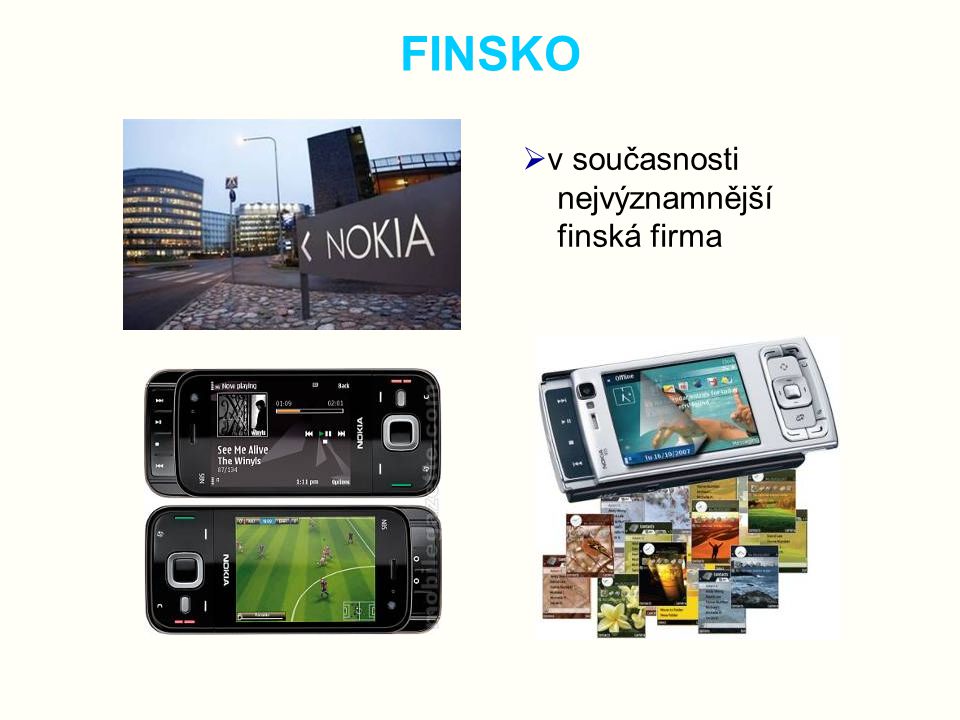 FINSKO v současnosti nejvýznamnější finská firma