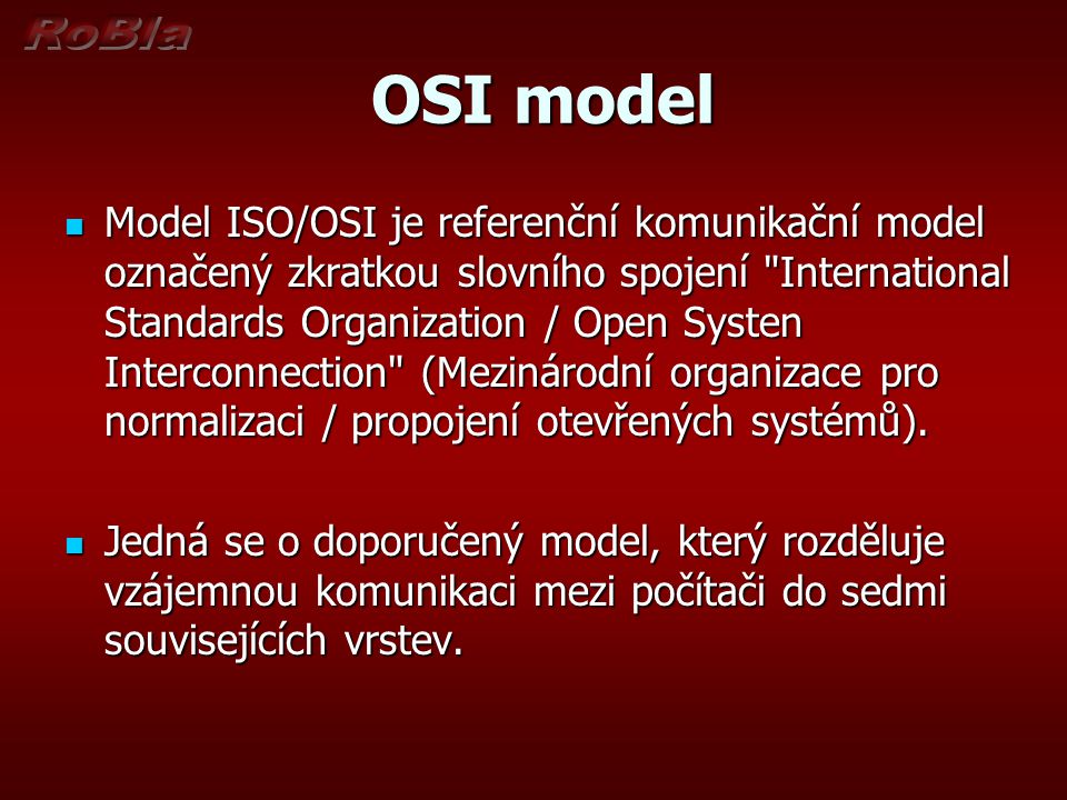 OSI model