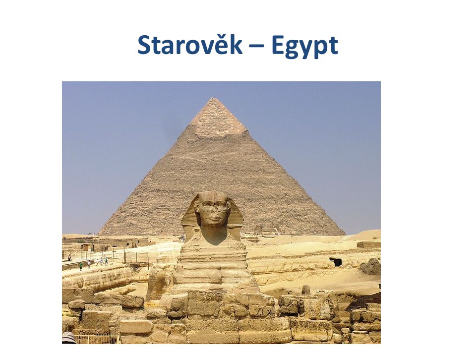 Starověk – Egypt