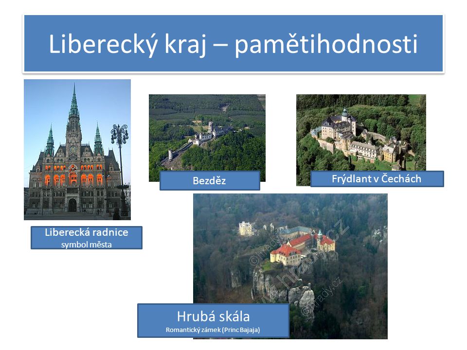 Liberecký kraj – pamětihodnosti