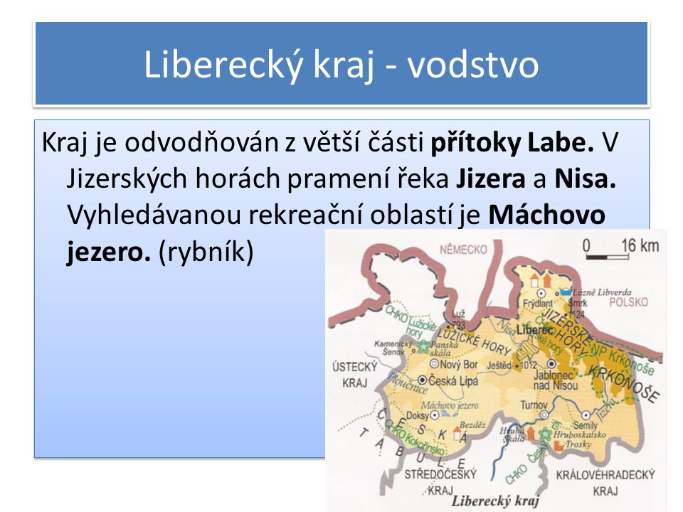 Liberecký kraj - vodstvo