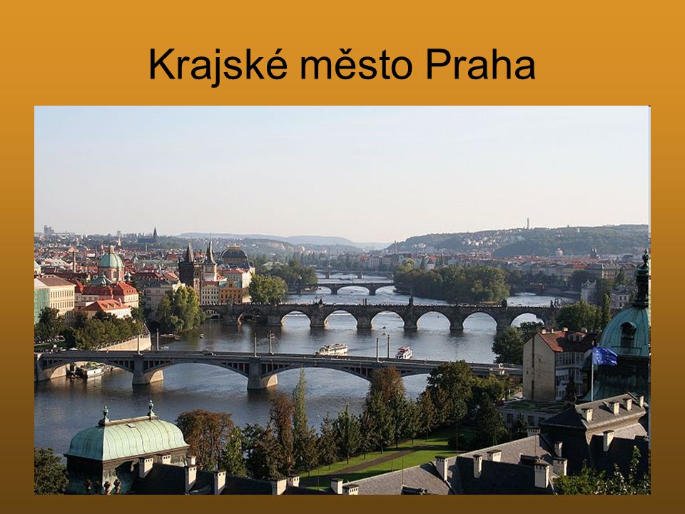 Krajské město Praha