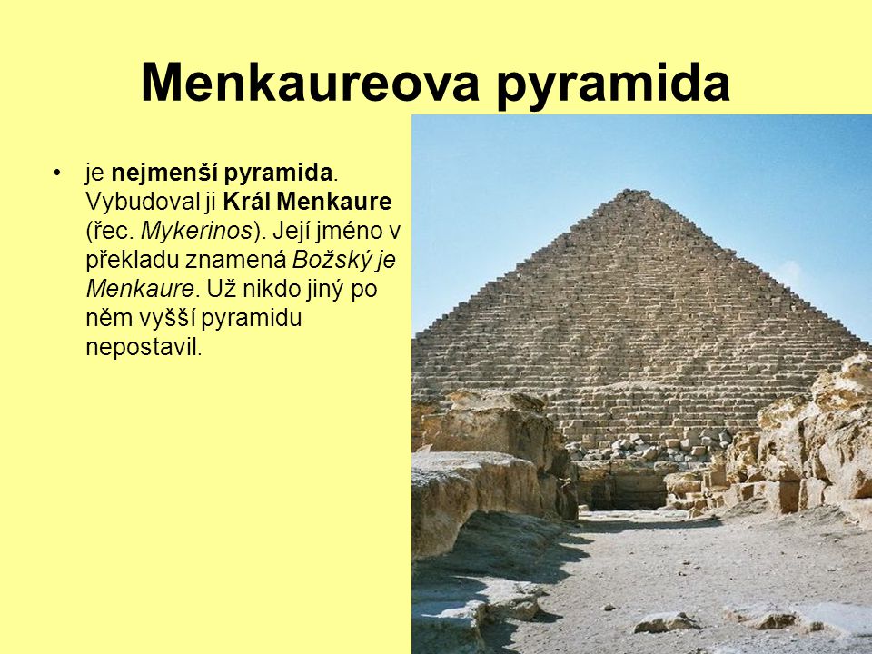 Menkaureova pyramida