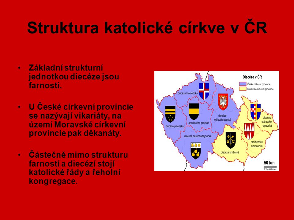 Struktura katolické církve v ČR