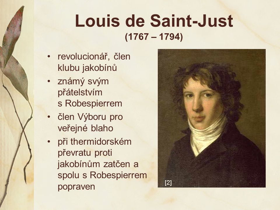 Louis de Saint-Just (1767 – 1794)