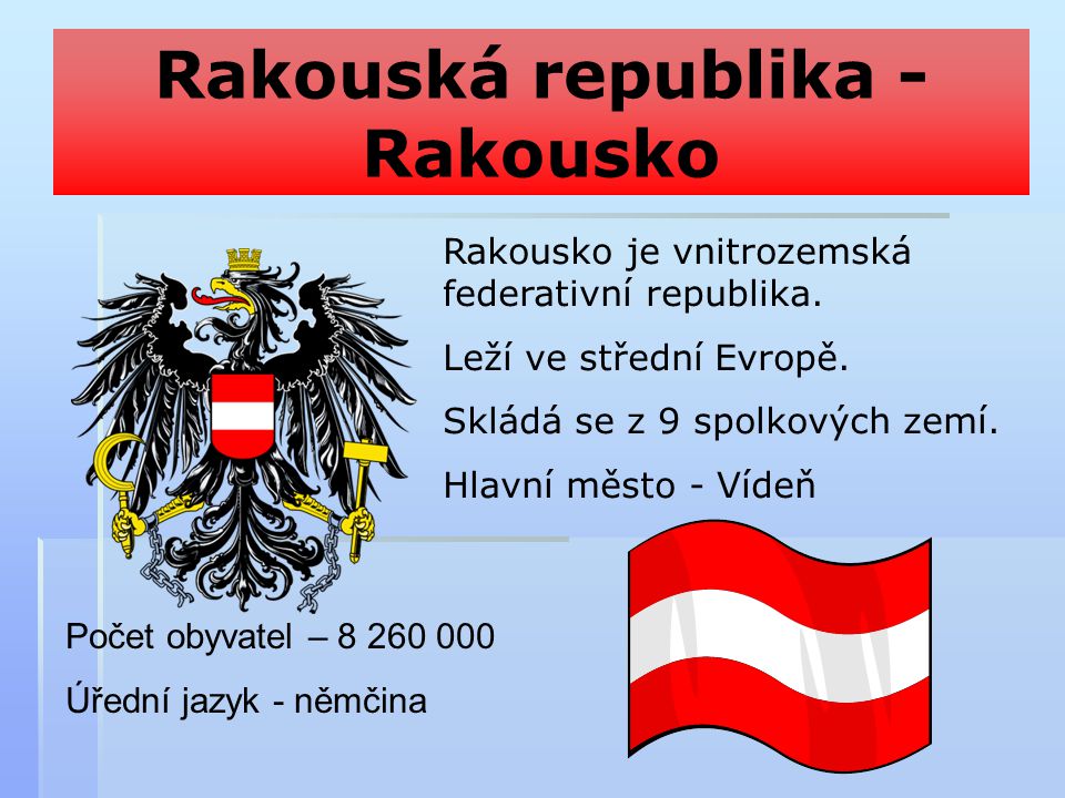Rakouská republika - Rakousko