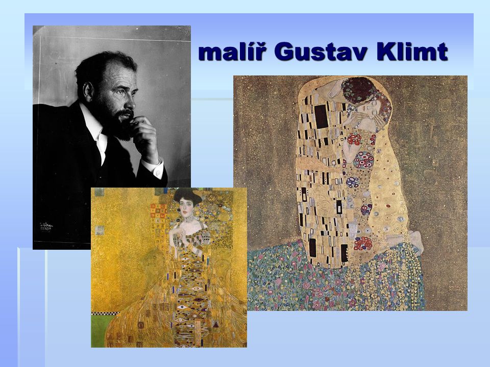 malíř Gustav Klimt