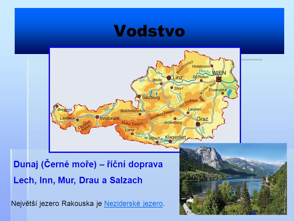 Vodstvo Dunaj (Černé moře) – říční doprava