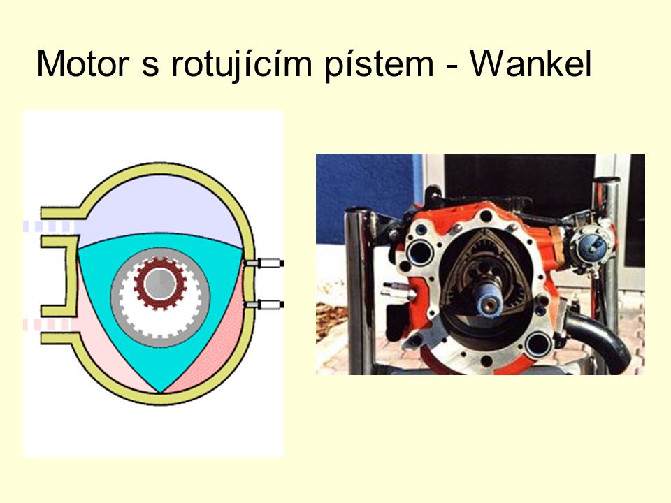 Motor s rotujícím pístem - Wankel