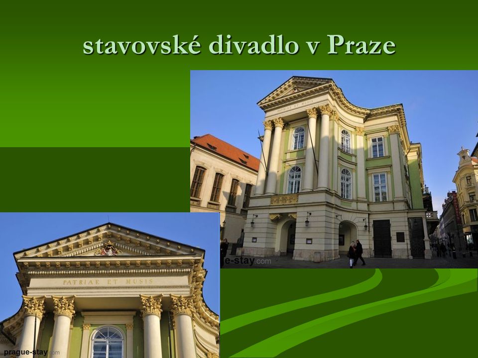 stavovské divadlo v Praze