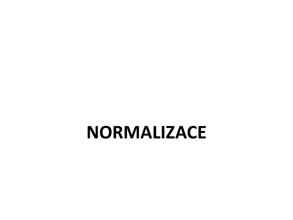 NORMALIZACE 12