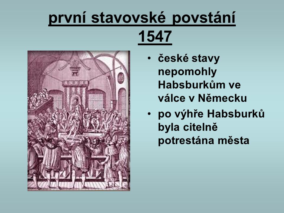 první stavovské povstání 1547