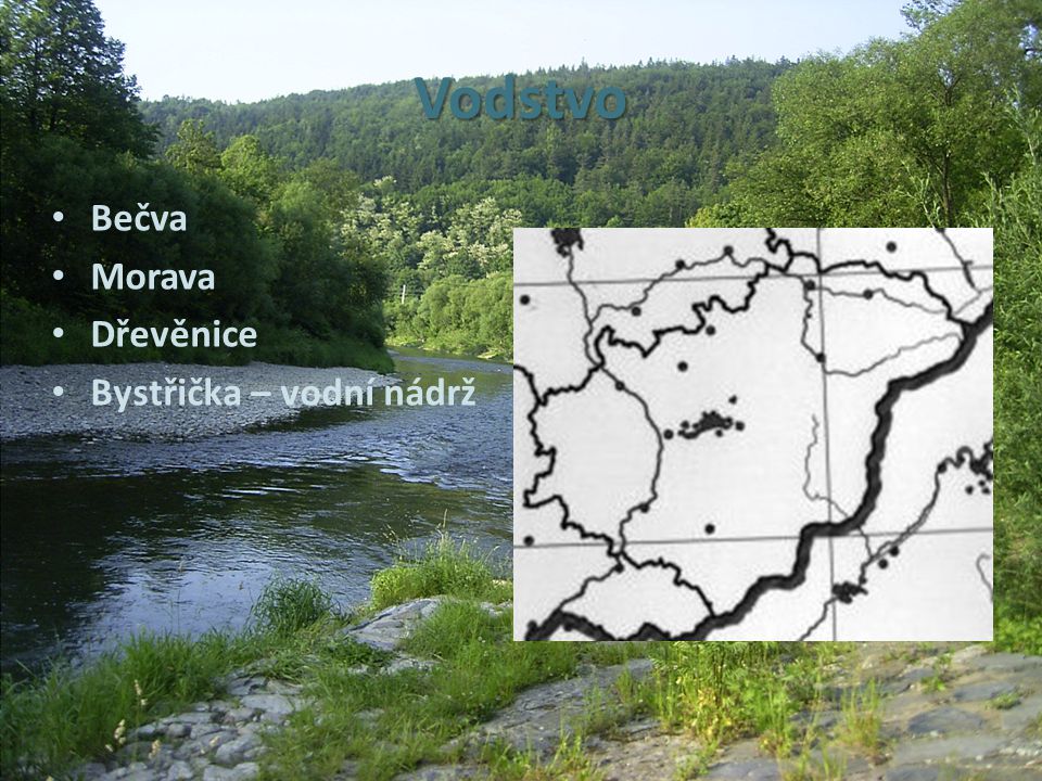 Vodstvo Bečva Morava Dřevěnice Bystřička – vodní nádrž