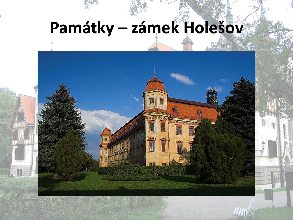 Památky – zámek Holešov