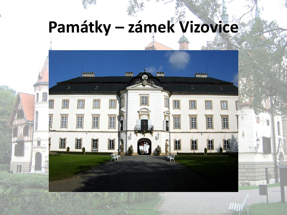 Památky – zámek Vizovice