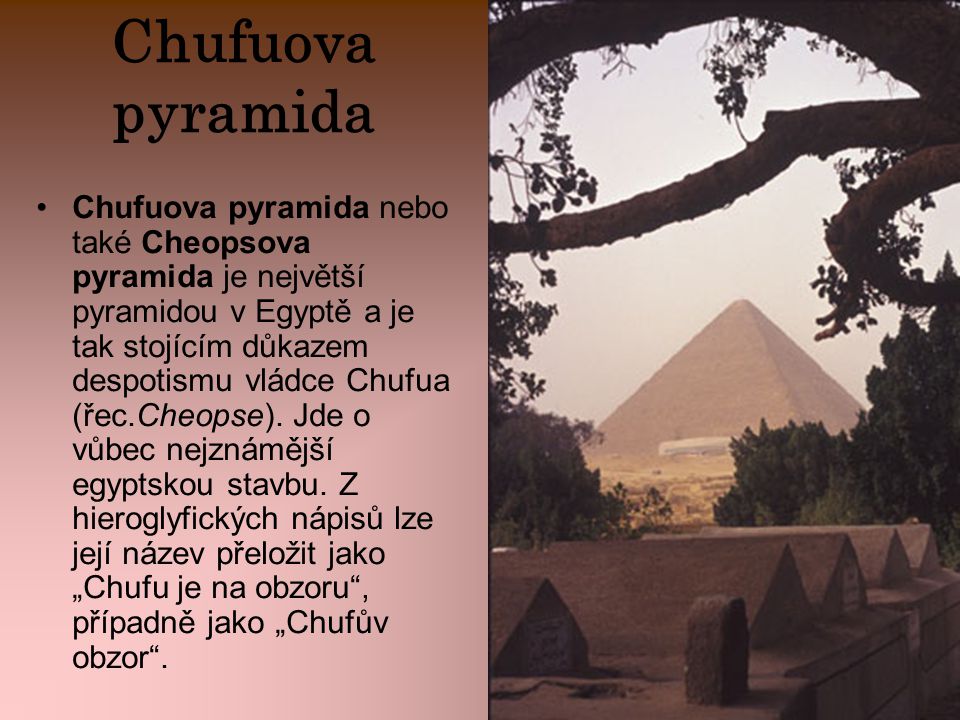 Chufuova pyramida