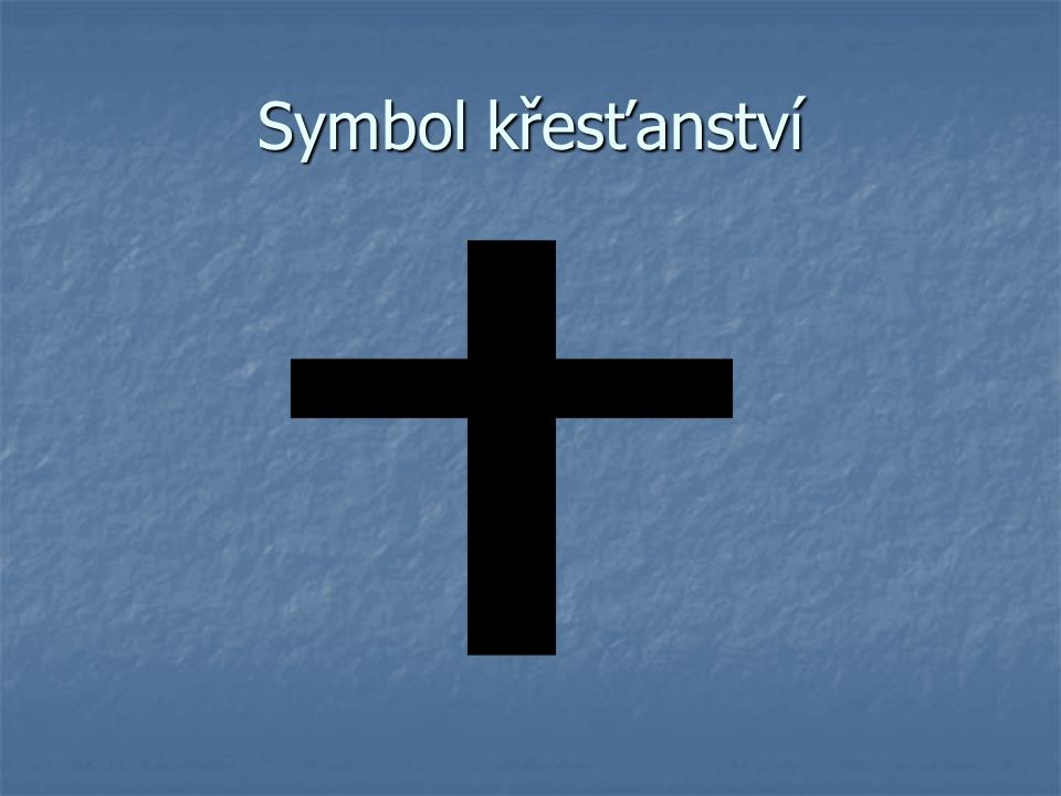 Symbol křesťanství