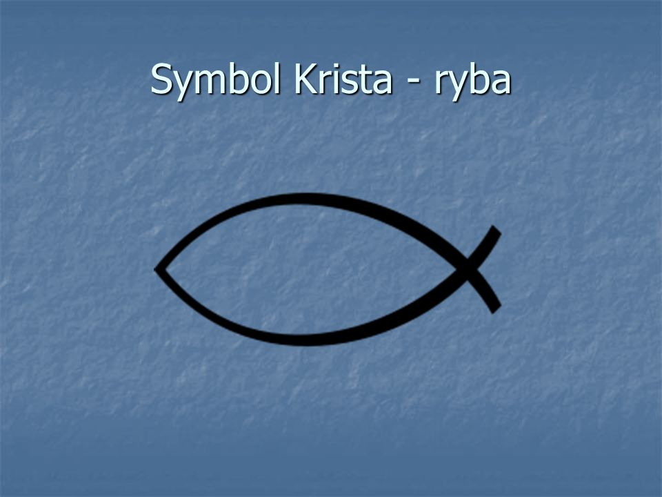 Symbol Krista - ryba