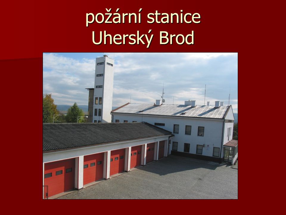 požární stanice Uherský Brod