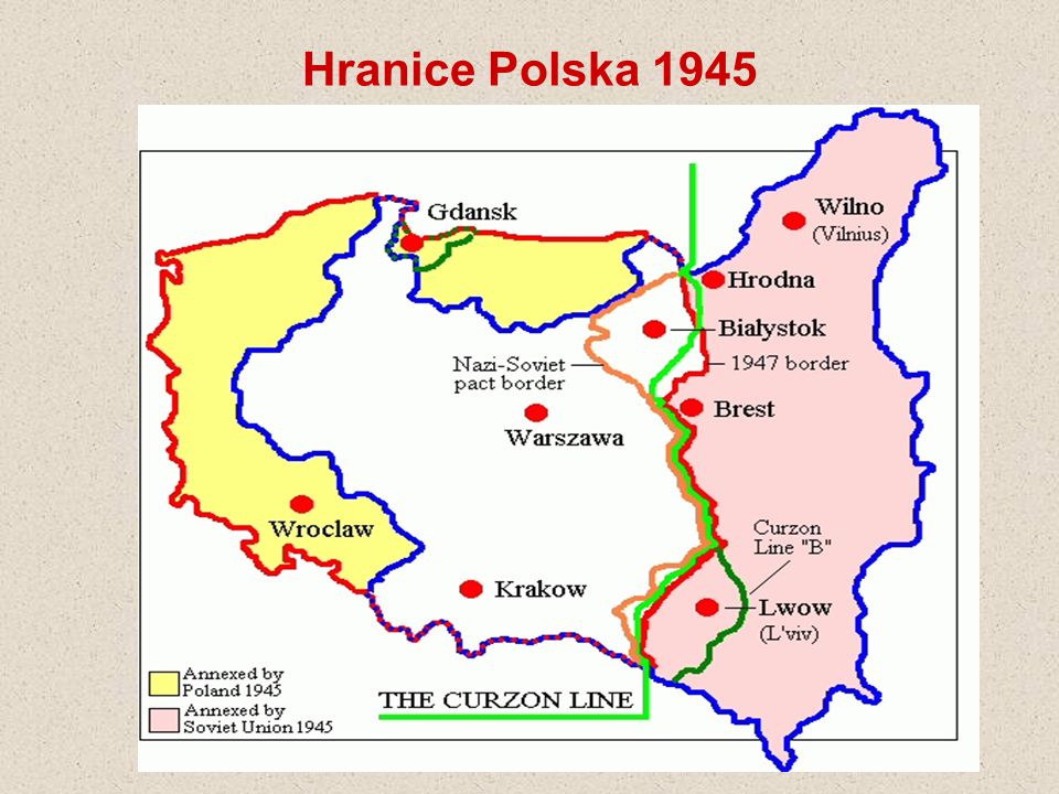 Hranice Polska 1945