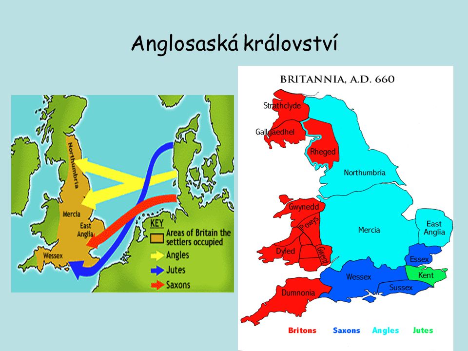 Anglosaská království