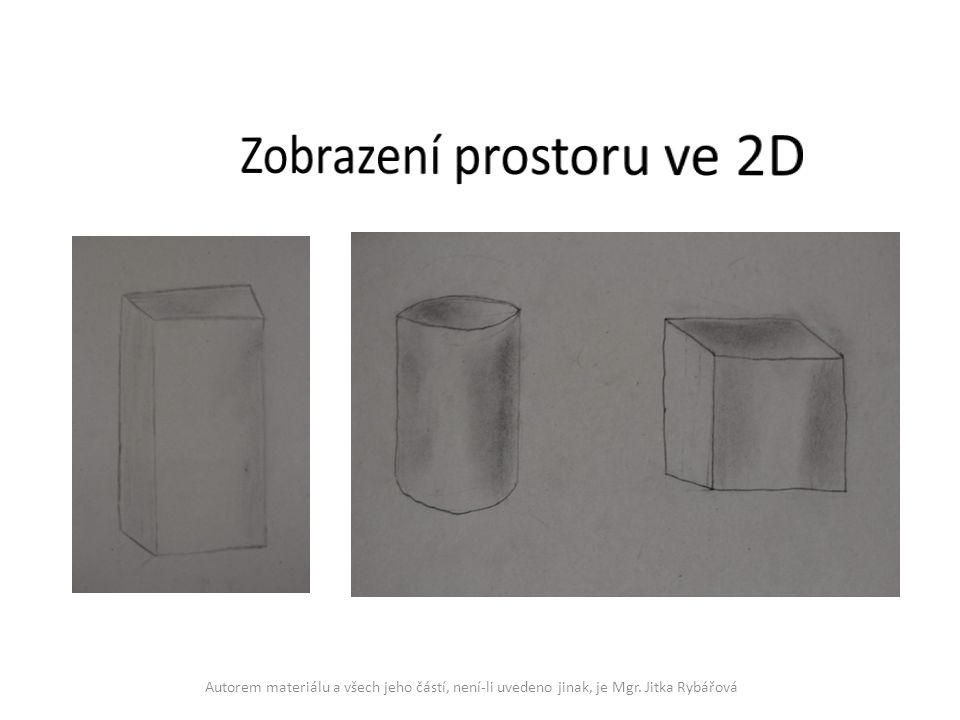 Zobrazení prostoru ve 2D