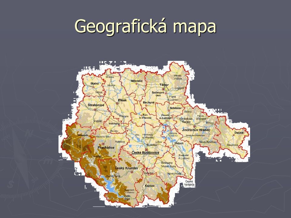 Geografická mapa
