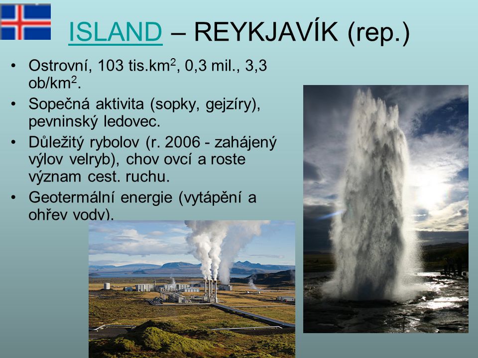 ISLAND – REYKJAVÍK (rep.)